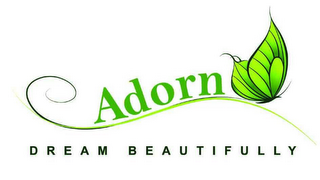 ADORN DREAM BEAUTIFULLY logo