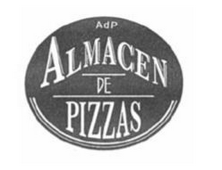 ADP ALMACEN DE PIZZAS logo