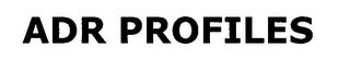 ADR PROFILES logo