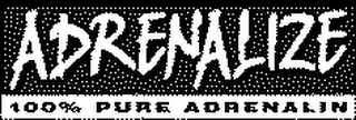 ADRENALIZE 100% PURE ADRENALIN logo