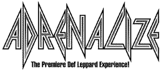 ADRENALIZE THE PREMIER DEF LEPPARD EXPERIENCE! logo