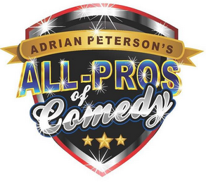 ADRIAN PETERSON'S ALL-PROS OF COMEDY logo