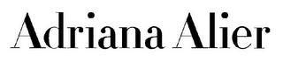 ADRIANA ALIER logo