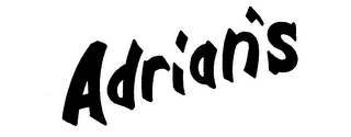 ADRIAN'S logo