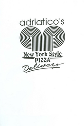 ADRIATICO'S NEW YORK STYLE PIZZA DELIVERS logo