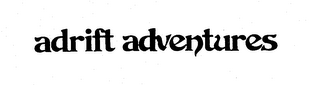 ADRIFT ADVENTURES logo