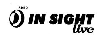 ADRO IN SIGHT LIVE logo