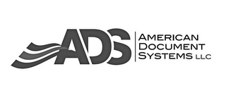 ADS AMERICAN DOCUMENT SYSTEMS LLC logo