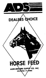 ADS DEALERS CHOICE HORSE FEED logo