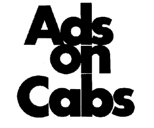 ADS ON CABS