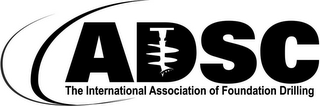 ADSC THE INTERNATIONAL ASSOCIATION OF FOUNDATION DRILLING logo
