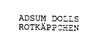 ADSUM DOLLS ROTKAEPPCHEN logo