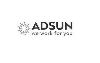 ADSUN WE WORK FOR YOU logo