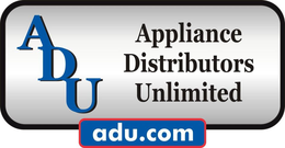 ADU APPLIANCE DISTRIBUTORS UNLIMITED ADU.COM logo