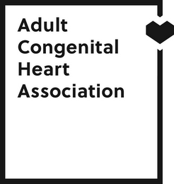 ADULT CONGENITAL HEART ASSOCIATION logo