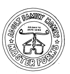 ADULT FAMILY HOMES MASTER FORMS PROMOTE SAFE CARE logo