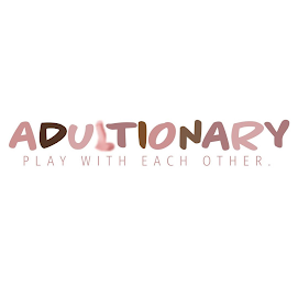 ADULTIONARY PLAY WITH EACH OTHER logo