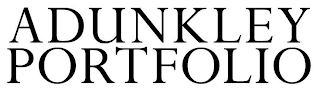 ADUNKLEY PORTFOLIO logo