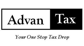 ADVAN TAX YOUR ONE STOP TAX DROP logo