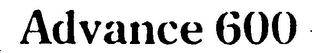 ADVANCE 600 logo