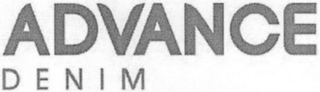 ADVANCE DENIM logo