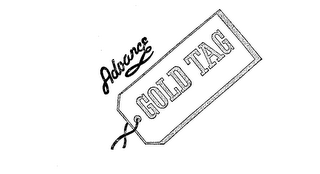 ADVANCE GOLD TAG logo