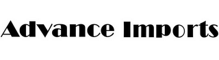ADVANCE IMPORTS logo