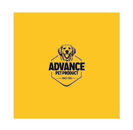 ADVANCE PET PRODUCT SINCE 1995 logo