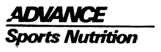 ADVANCE SPORTS NUTRITION logo