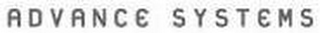 ADVANCE SYSTEMS logo