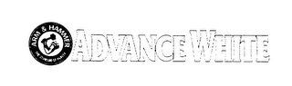 ADVANCE WHITE ARM & HAMMER THE STANDARDOF PURITY logo