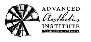 ADVANCED AESTHETICS INSTITUTE THE ARCHITECTS OF BEAUTY logo