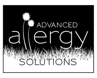 ADVANCED ALLERGY SOLUTIONS logo