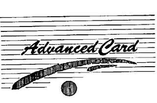 ADVANCED CARD logo