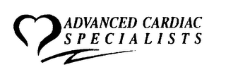 ADVANCED CARDIAC SPECIALISTS logo