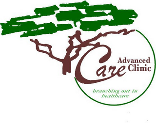 ADVANCED CARE CLINIC BRANCHING OUT IN HEALTHCARE logo