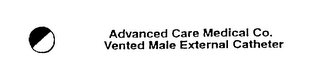 ADVANCED CARE MEDICAL CO. VENTED MALE EXTERNAL CATHETER logo