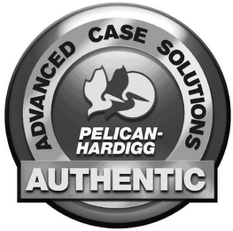 ADVANCED CASE SOLUTIONS PELICAN-HARDIGG AUTHENTIC logo