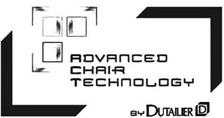 ADVANCED CHAIR TECHNOLOGY BY DUTAILIER D logo
