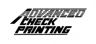 ADVANCED CHECK PRINTING logo