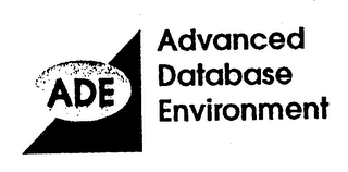 ADVANCED DATABASE ENVIRONMENT ADE logo