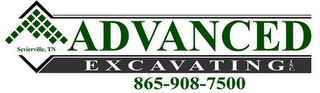 ADVANCED EXCAVATING, INC. 865-908-7500 SEVIERVILLE, TN logo