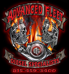 ADVANCED FLEET DIESEL SPECIALISTS 815·459·3400 logo