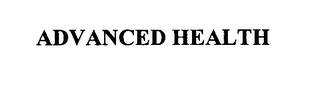 ADVANCED HEALTH logo