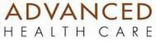 ADVANCED HEALTH CARE logo
