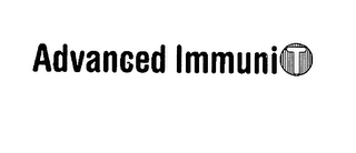 ADVANCED IMMUNI T logo