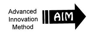 ADVANCED INNOVATION METHOD AIM logo