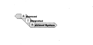 ADVANCED INTEGRATED RETRIEVAL SYSTEM logo