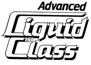 ADVANCED LIQUID 1ST CLASS logo