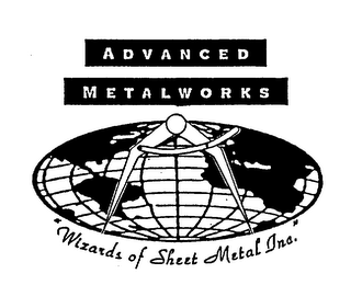 ADVANCED METALWORKS "WIZARDS OF SHEET METAL INC." logo